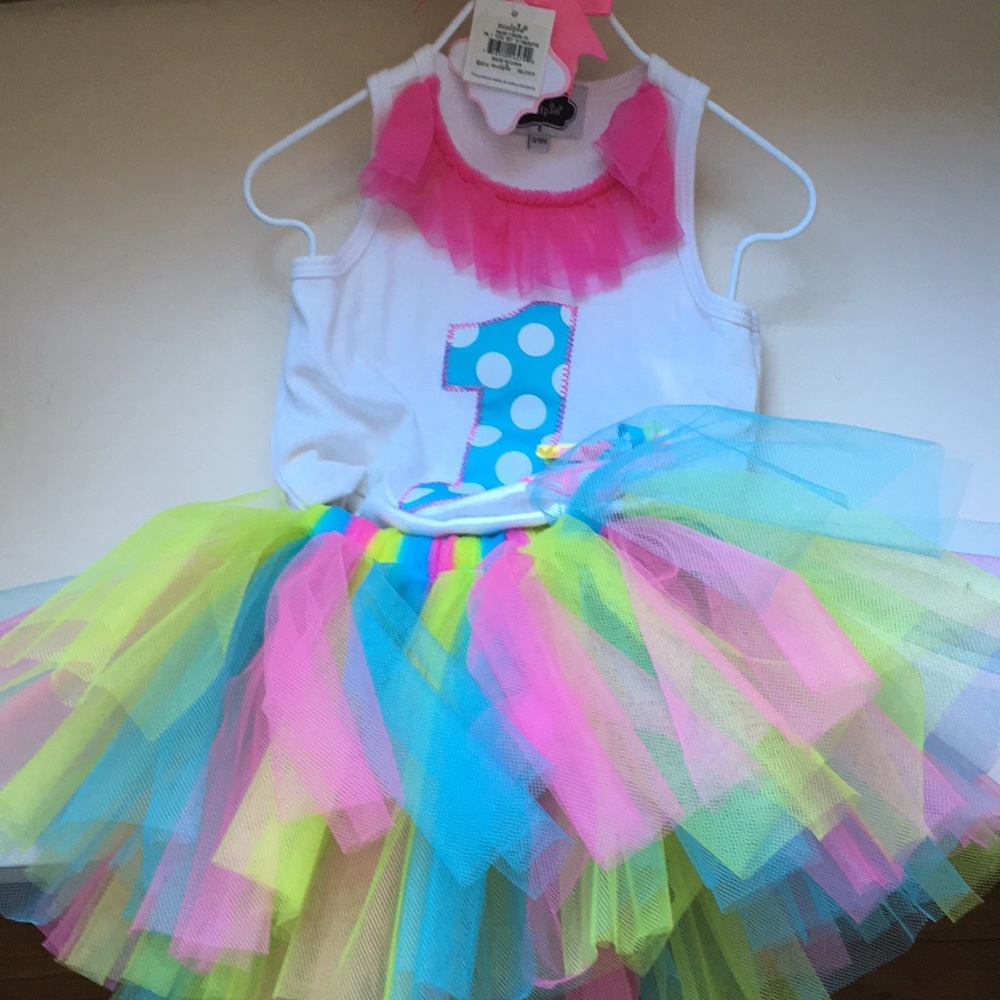 Mudpie 1st Birthday outfit